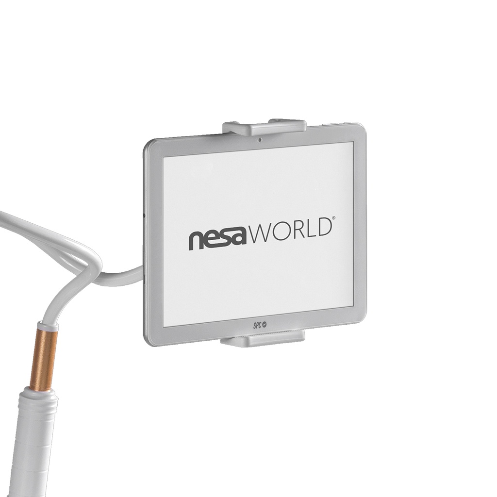 Tablet NESAWORLD configurada en idiomas